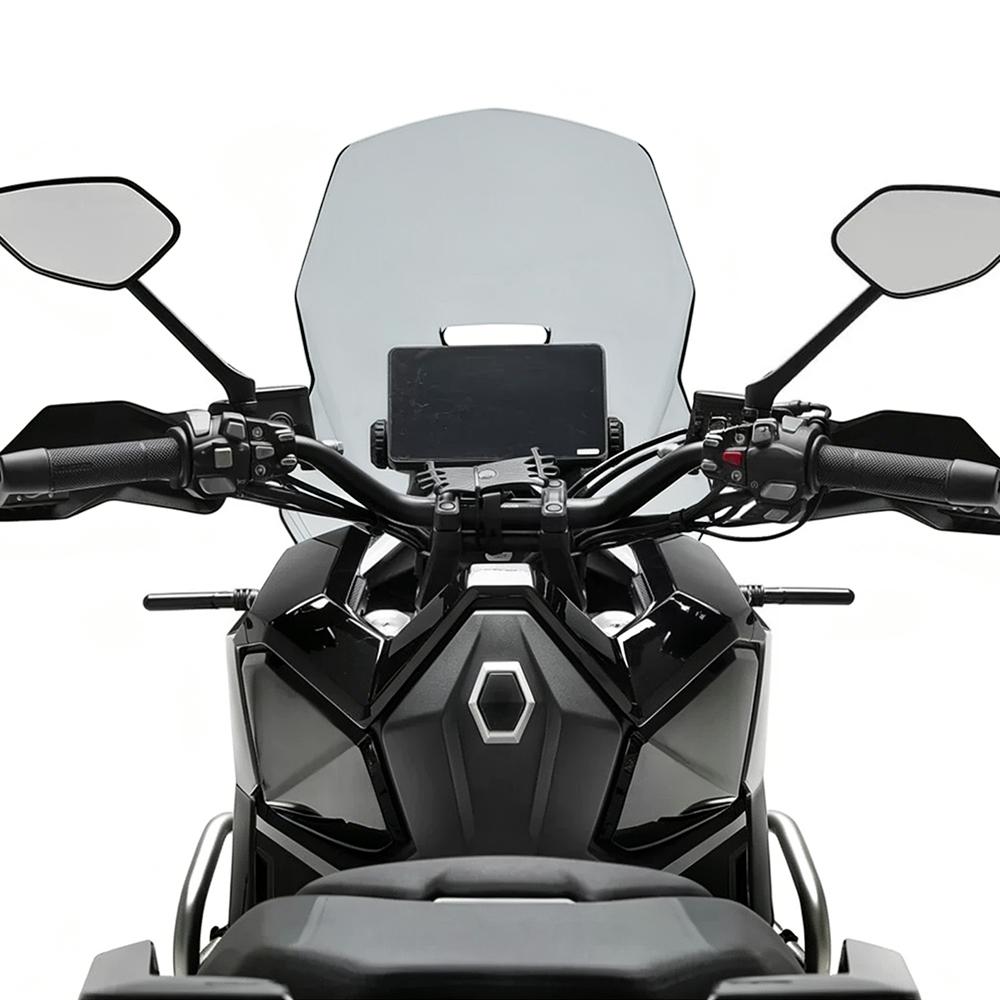 For Zontes 368G 368 G 2024 2025 2026 Motorcycle Windshield Windproof Deflector Windscreen Wind Air Panel Aerodynamic Accessories