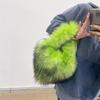 Popolari Nuove Popolari a Forma di Cuore Morbide Borse a Tracolla da Donna Adorabili Pelliccia Finta Morbido Peluche Borsa Tote Invernale Trendy Chic Borsa a Spalla Singola Pochette Borse