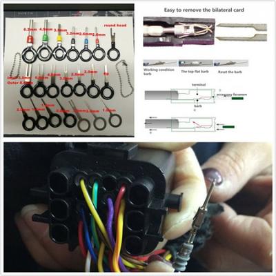 26Pcs Stainless Steel Car Wire Terminal Removal Tool Connector Pin Extractor Kit