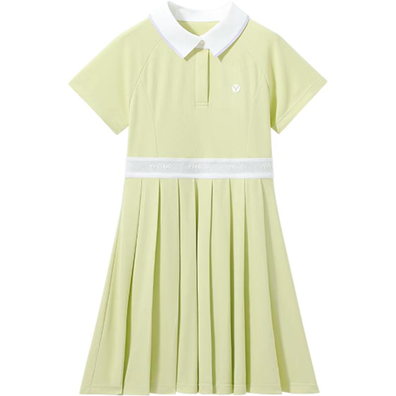 YEEHOO Girls  Quick-Dry Pleated Tennis Dress 165
