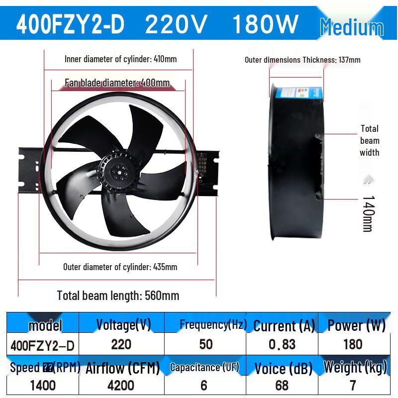 Chuangyi Ding Industrial Axial Flow Fan for Welders