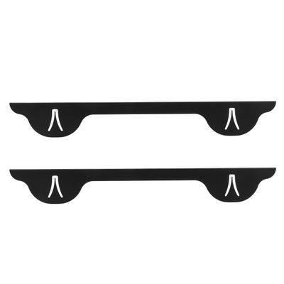2 PIÈCES Cache-Fentes de Cuisinière Acier Inoxydable Garniture de Cuisinière Garde de Dégagement Remplisseur pour Table de Cuisson de Cuisine 59,5CM