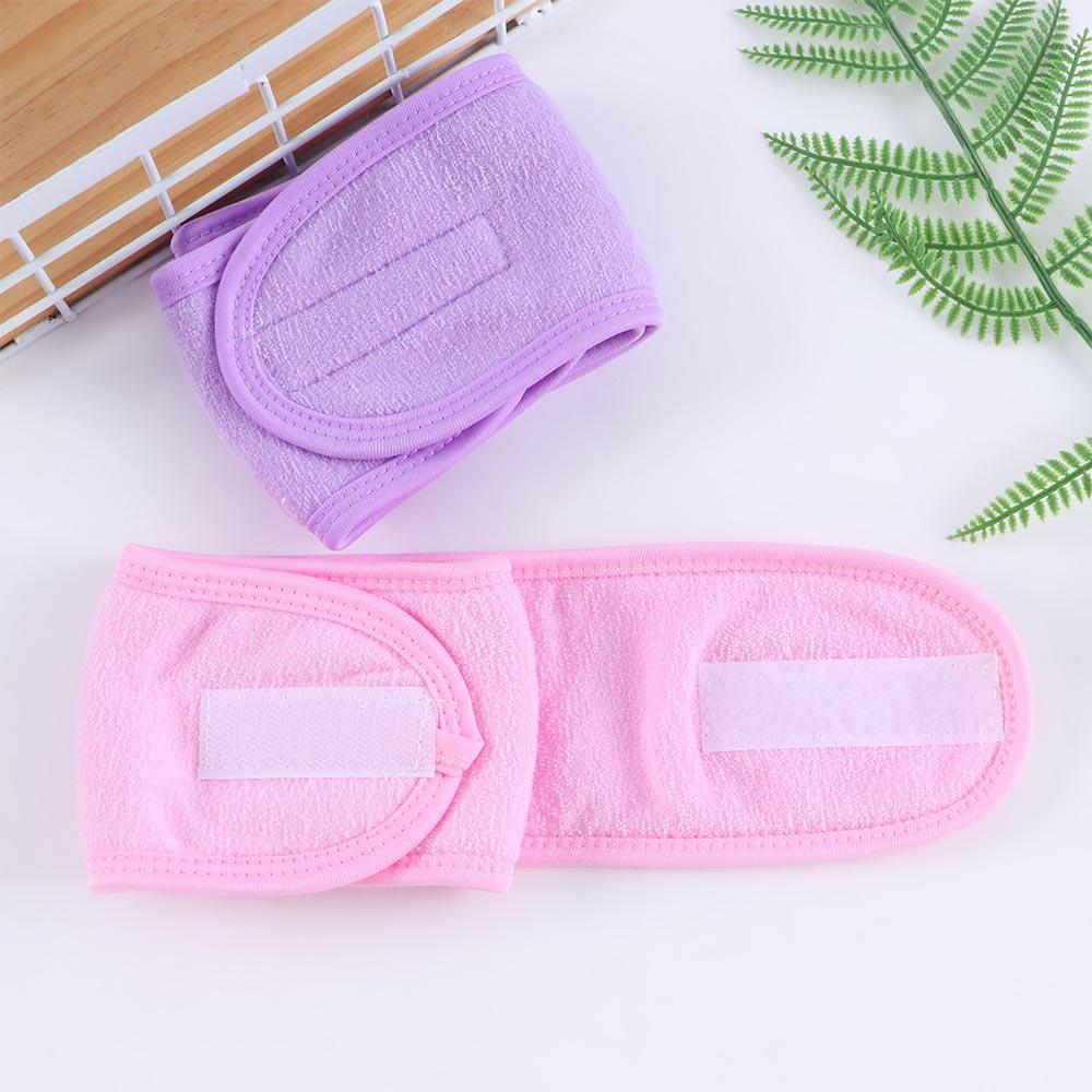 Fashion Wash Face Facial Adjustable Cosmetic Shower Tiara Turban Turban Head Band Makeup Hairband