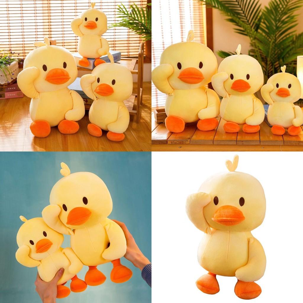 Chicken Yellow Short Plush Toys Soft Stuffed Animal Doll Children Birthday Gift