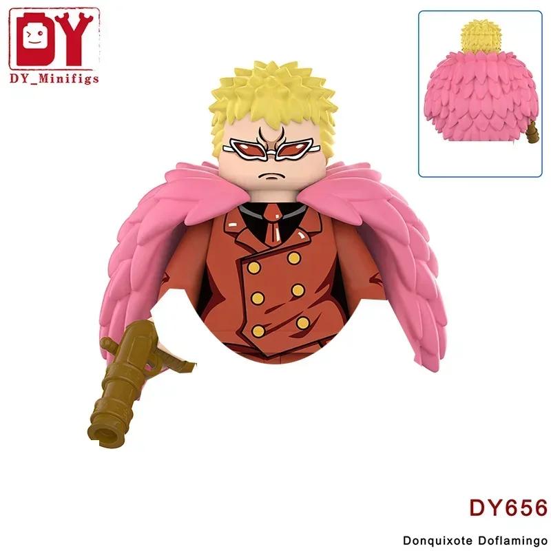 The Latest Building Blocks Japan Anime Bricks Dolls Mini Action Toy Figures Assemble Blocks Children Gifts Anime Figure