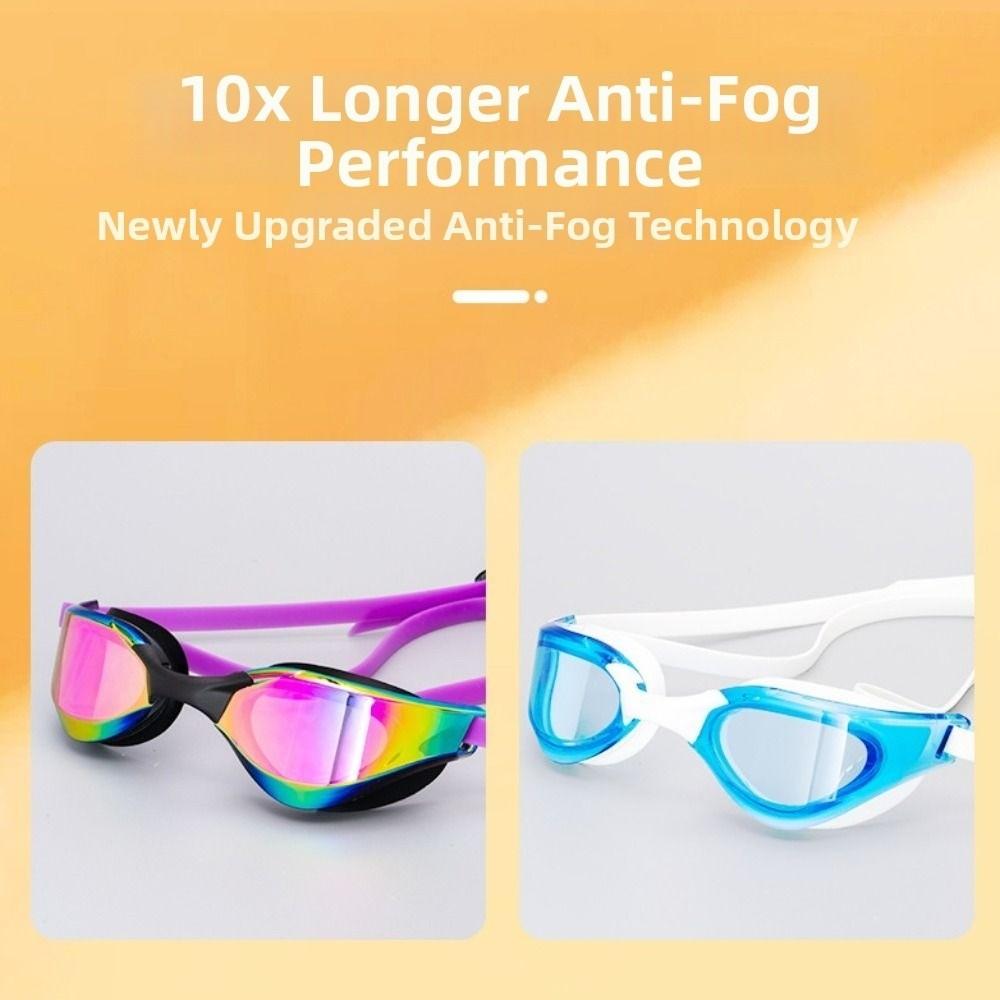 HD Vision Adult Swimming Goggles UV Protection Swim Glasses Waterproof Eyewear  Summer