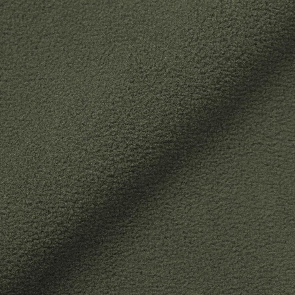 MUJI Returnable Fleece Khaki Size L Men's Cardigan, Green, (AB1P8A5A)