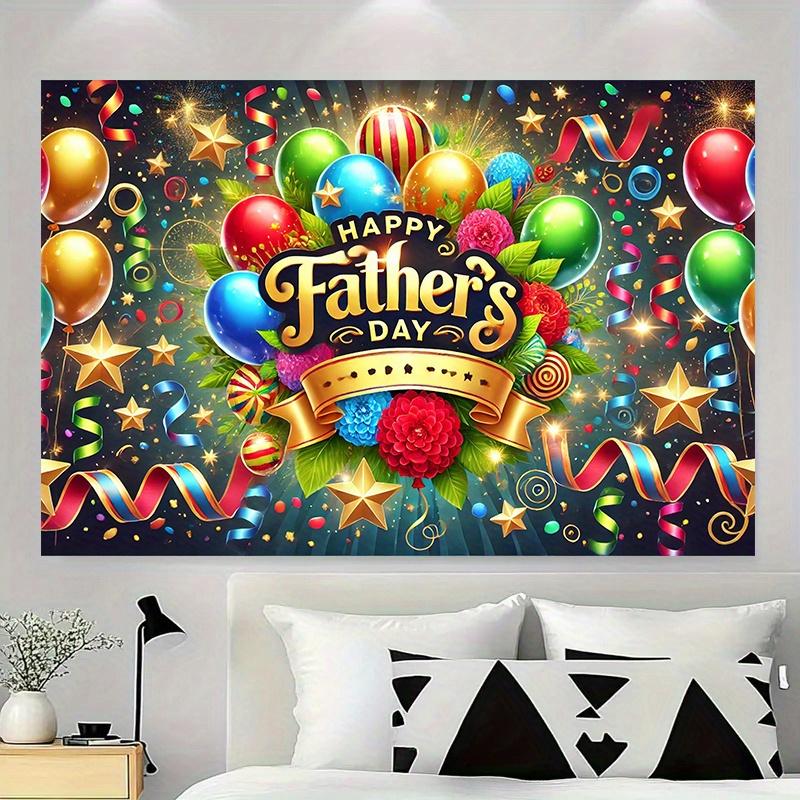 Rose gold birthday party background, with balloons and shiny diamonds - elegant tassel "Happy Birthday" design