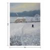 The Path to Winter Cottage Throw Blanket Thermal Giant Sofa Fashion Sofas Warm Blankets