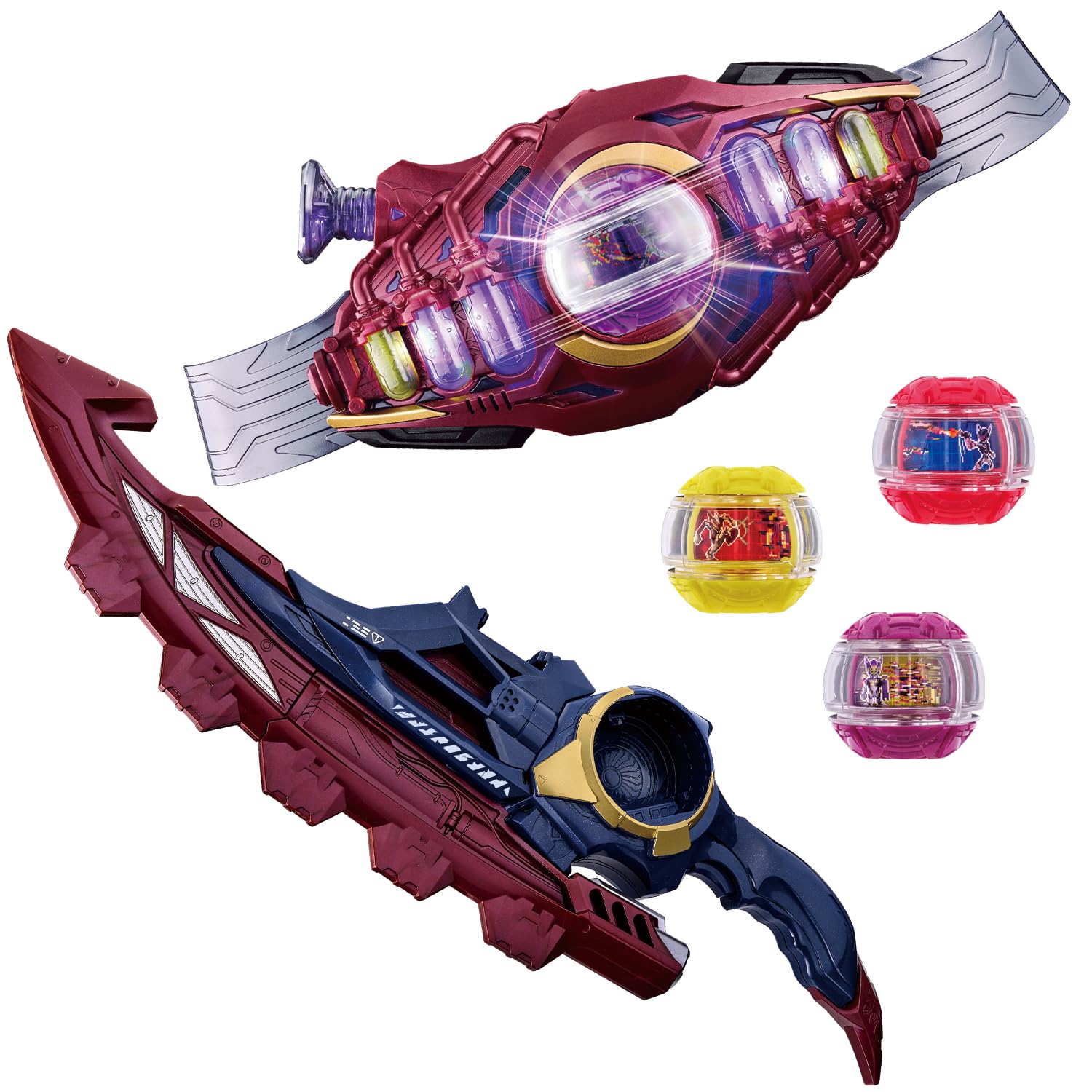 [BANDAI] [Bandai Камен Райдер Зеттс Трансформационный Пояс DX Роуд Инвокер и Брэкам Брейкер Набор, от 3 лет