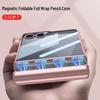 Samsung Z Flip7 Magnetisk Deksel med Penneholder & Beskyttende Skall for Flip6