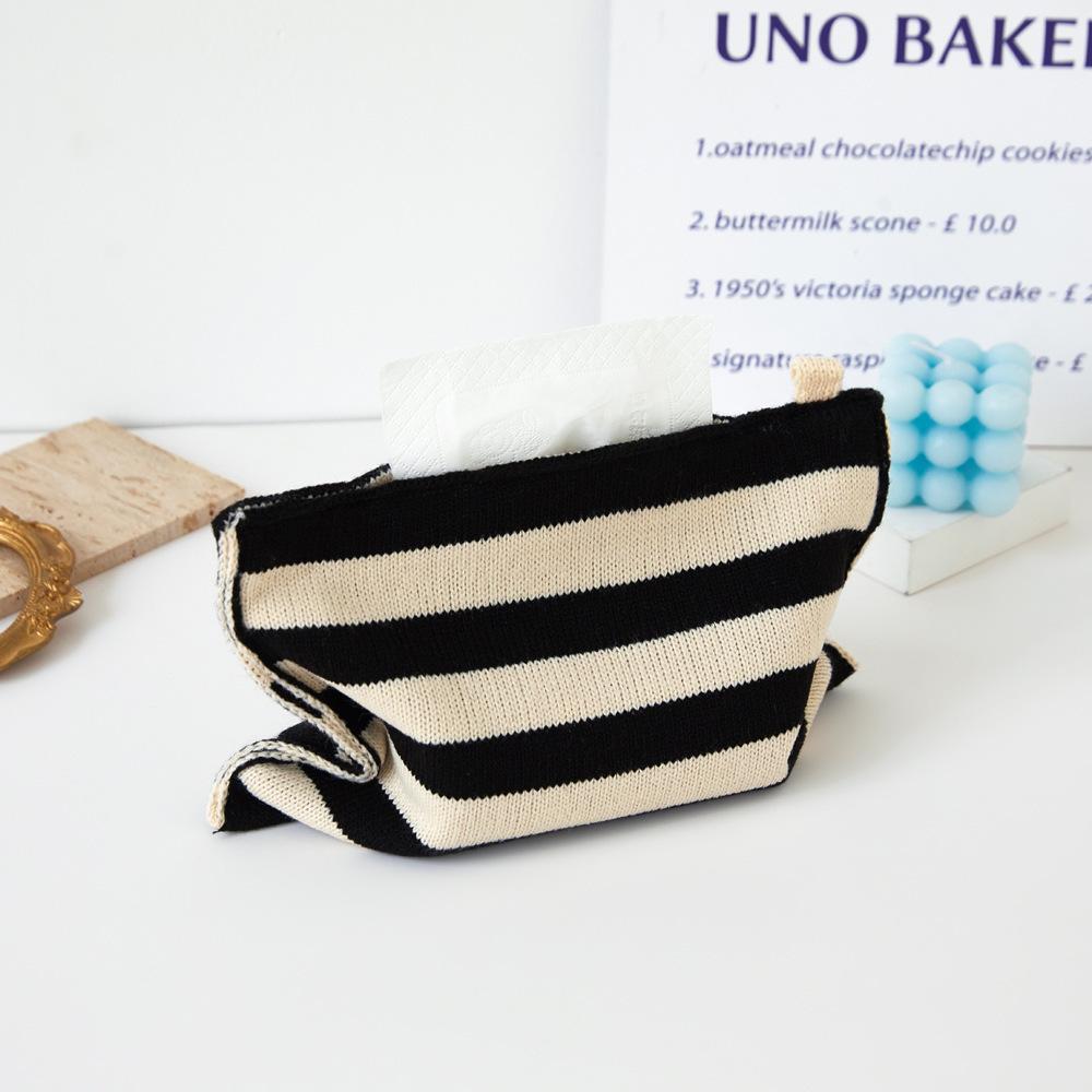 

Nordic Tissue Box Holder Home Decor Table Tissue Paper Organizers Car Napkin Holders Bathroom Dispenser Toilet Paper Tissue Box чорний