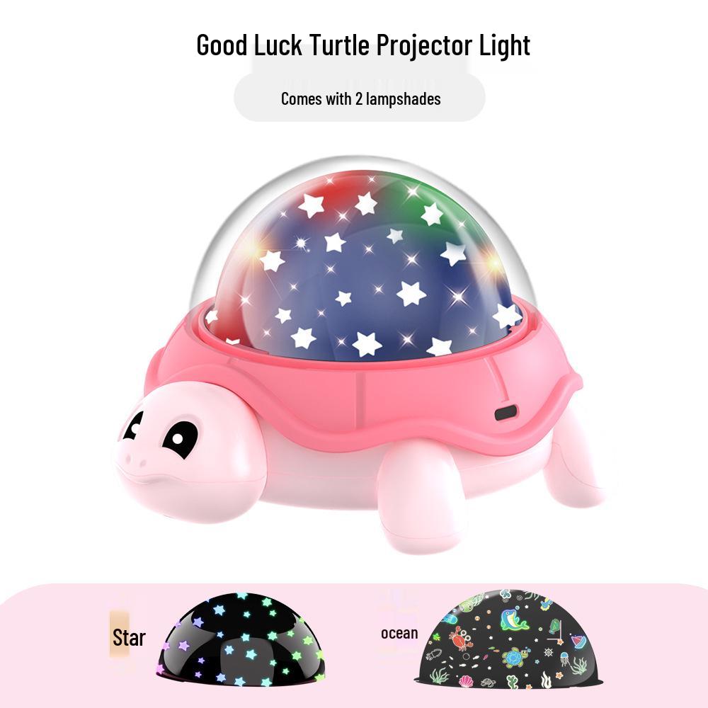 Starry Sky Rotating Night Light - Creative 360° Colorful Projector for Kids