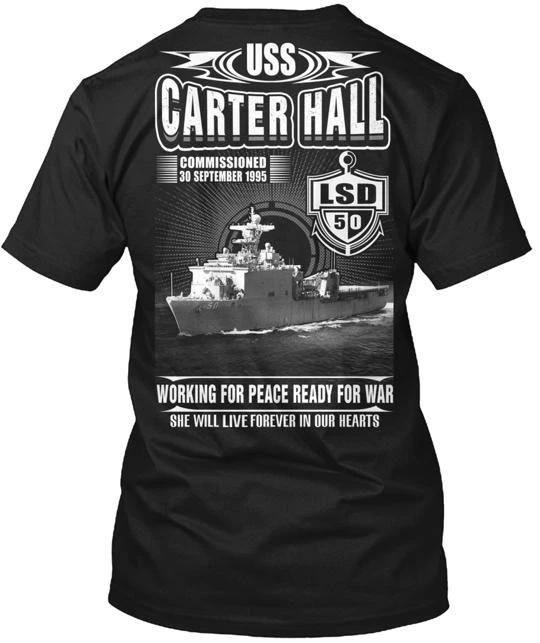 USS CARTER HALL LSD 50 Tee TTshirt Made in the USA Size S to 5XL S