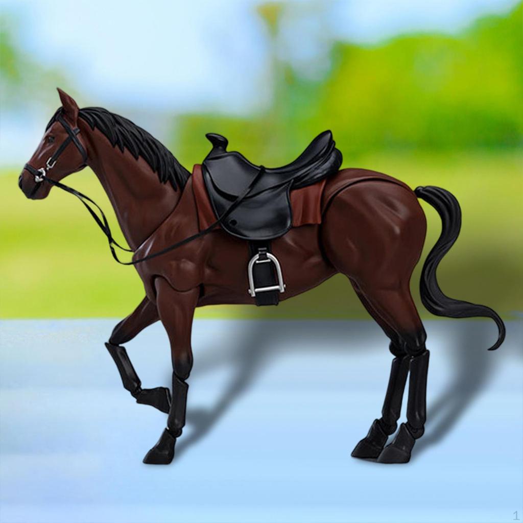 1:12 Scale Action Figures, Horse Model Collection, Home Decoration, Simulation