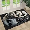 Elephant Non-Slip Mat - Machine Washable Indoor/Outdoor Rug for Nursery/Living Room/Farmhouse Decor