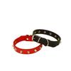Punk Rivet Pet Collar Explosive Domineering Metal Buckle Adjustable Cat and Dog Universal Neck Cover Leather Collar