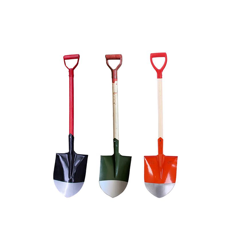 Jidi Zhiguang Red Handle Fire & Engineer's Shovel