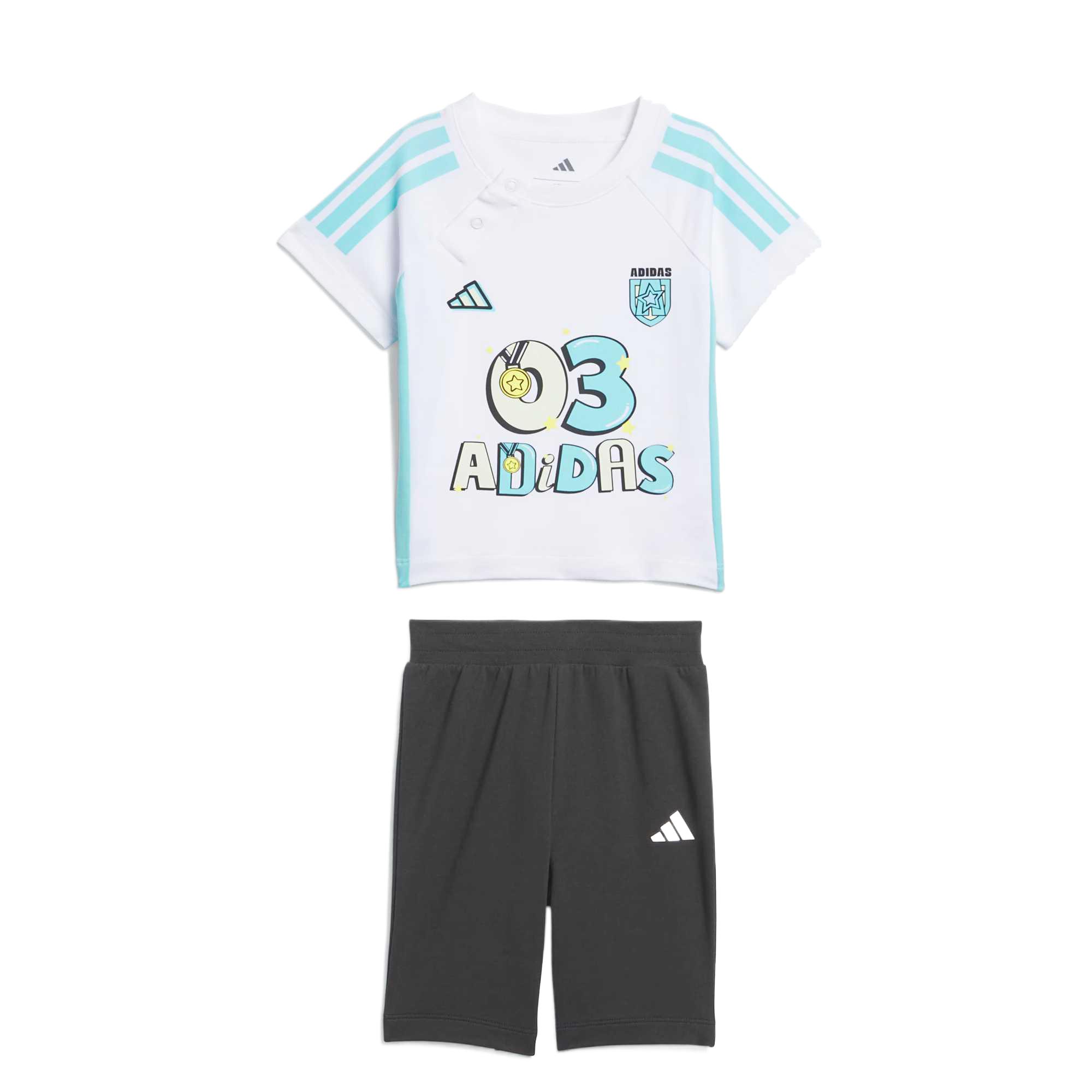 Adidas Casual Sportswear SportswearTrack White/Black Infant And Toddler JM3416 104
