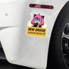 Anime Car Decals - Waterproof Vinyl Bumper Stickers for Multi-Vehicle - Cute Peep Spirit Removable Auto Decor
