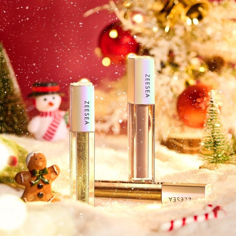 ZEESEA Erdtöne 3-Farben Lidschatten-Set