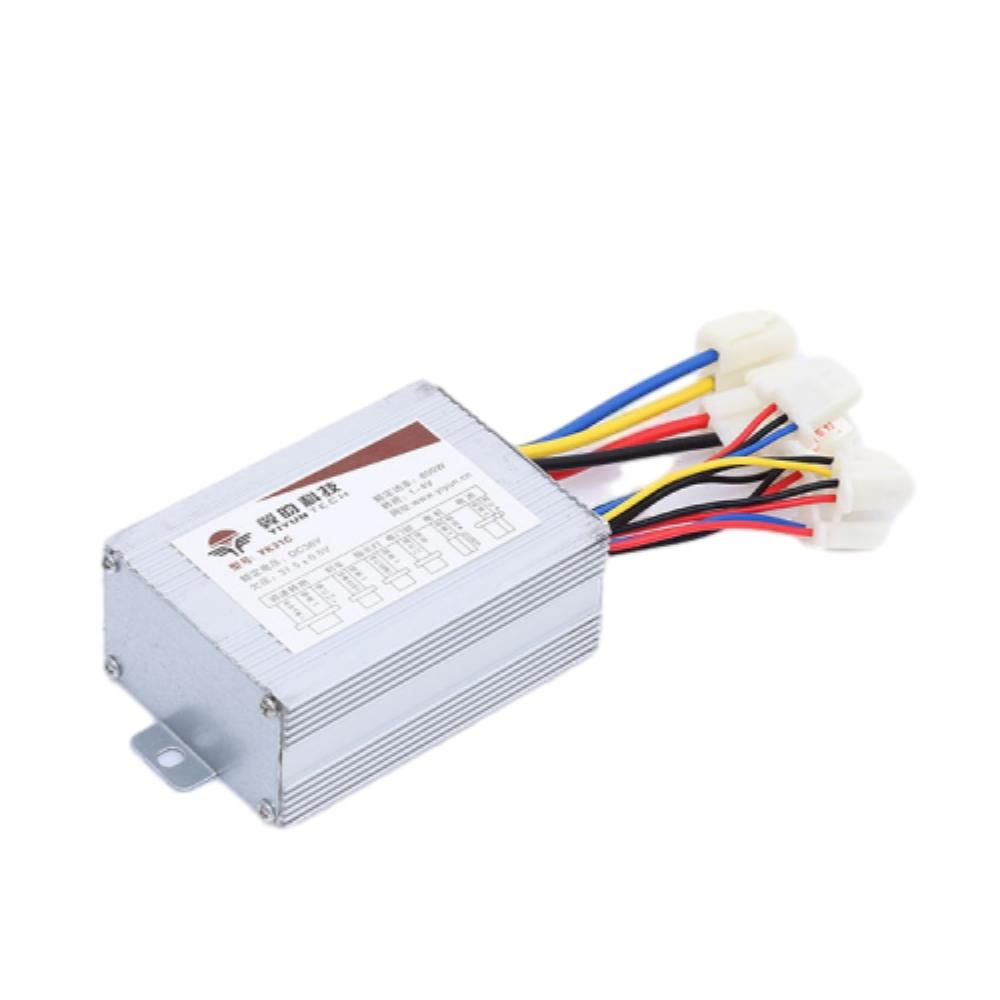 Controlador de Motor de Escobillas DC Para Piezas de Bicicleta Eléctrica Controlador de Motor de Escobillas para Bicicleta Eléctrica 24V/36V/48V 250W/350W/500W/800W