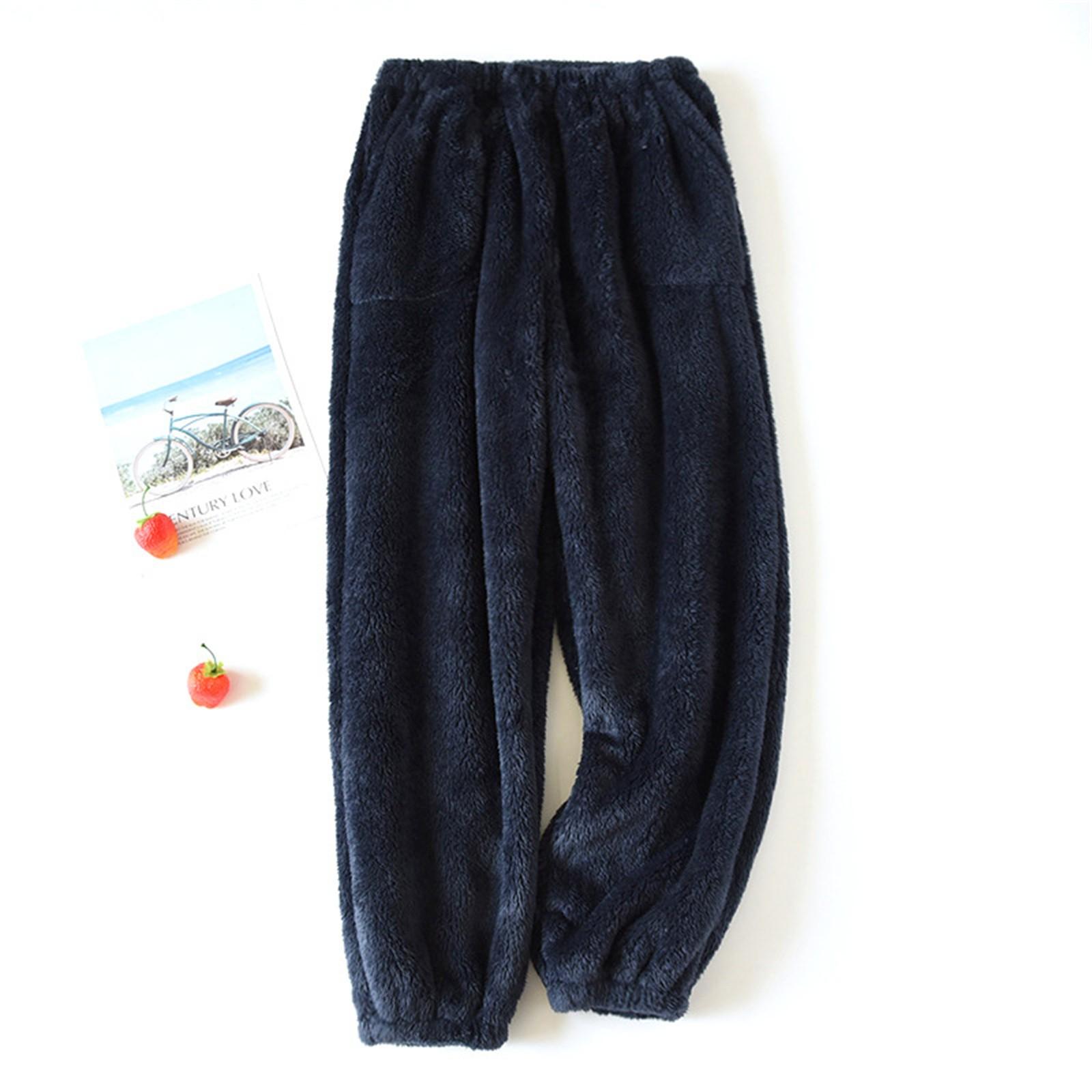 

Женские повседневные прямые брюки, однотонные повседневные длинные брюки с карманами M тёмно-синий