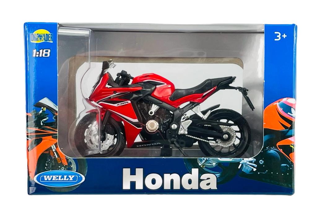 WELLY 2018 HONDA CBR650F 1:18 12853