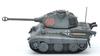 MENG Model World War Toons Series German Heavy Tank King Tiger Porsche Turret Plastic Model MWWT003