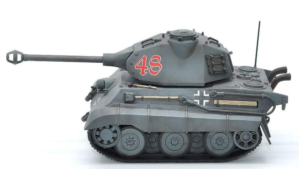 MENG Model World War Toons Series German Heavy Tank King Tiger Porsche Turret Plastic Model MWWT003