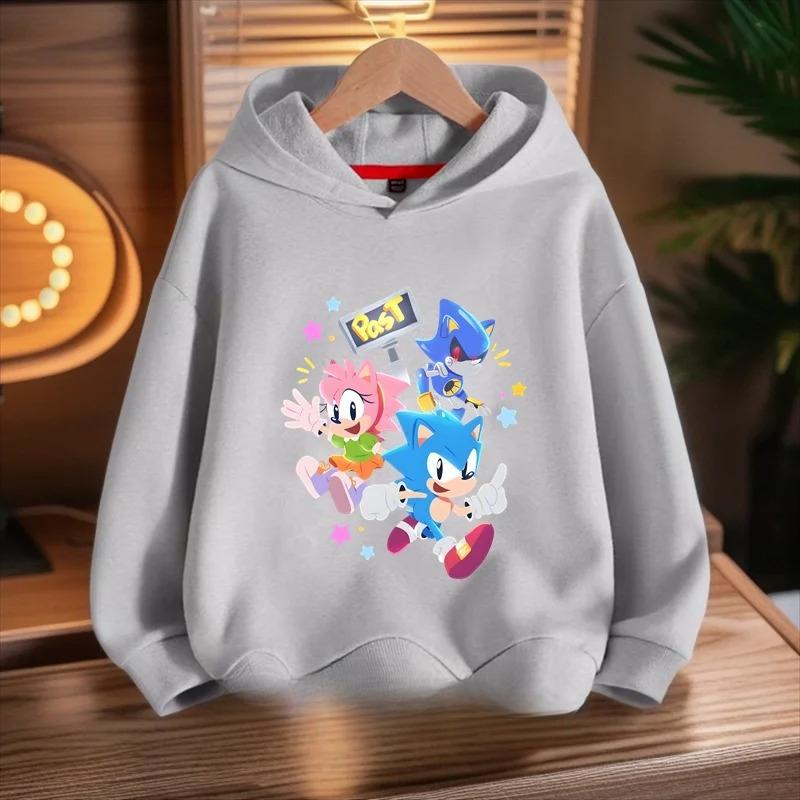 Children's Cartoon Print Fashion Sweatshirt Casual Versatile Hoodie Sweatshirts Kids Unisex