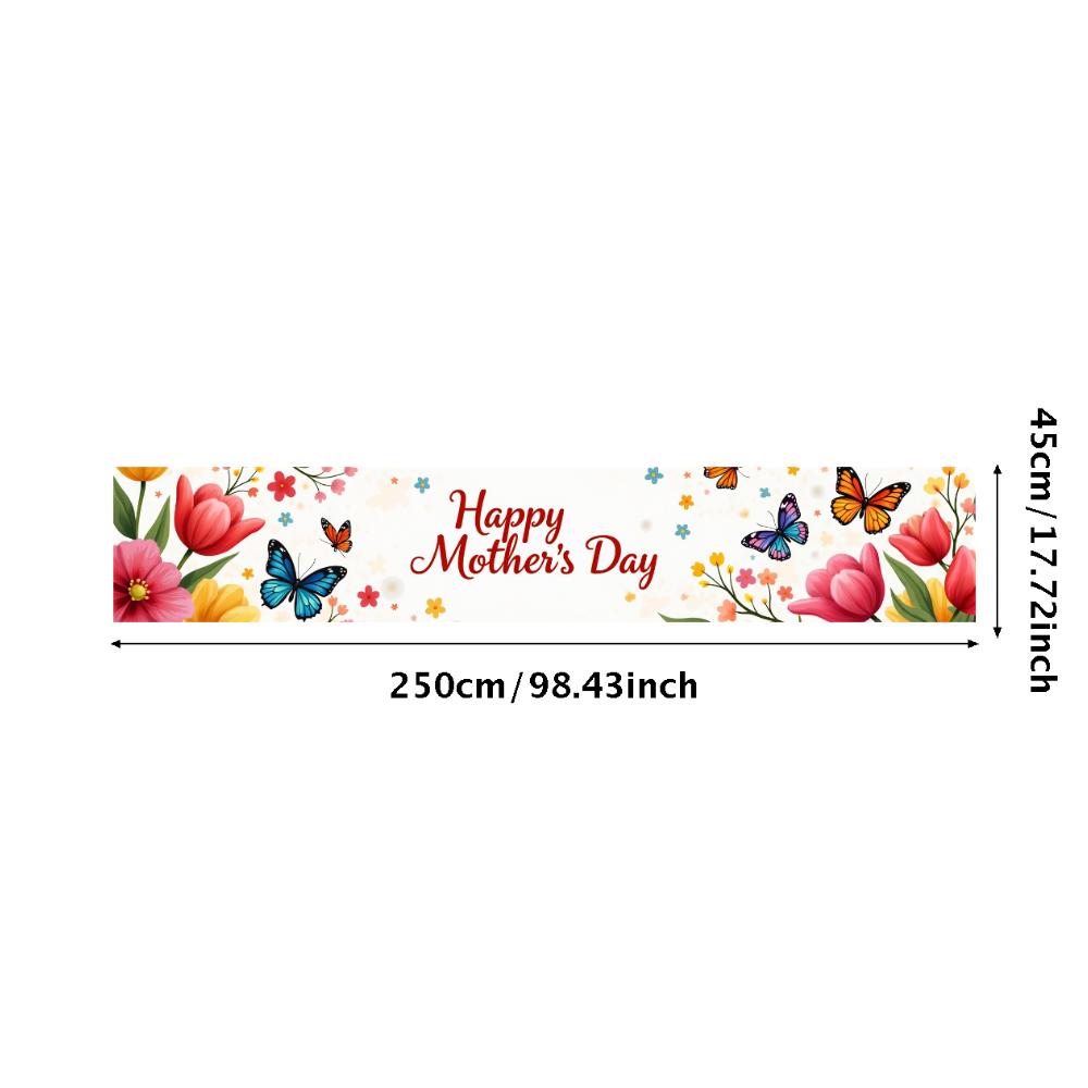 Großes Veranstaltungsbanner Muttertagsbanner Heimfeiern für Mama Familienveranstaltungen Heimdeko
