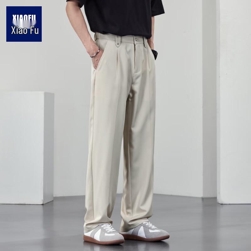 

Xiaofu Men s Plus Size Straight Fit Drape Casual Pants 8XL