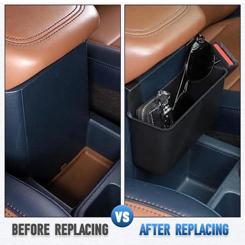 ABS Car Gear Shift Console Side Storage Box For Ford Maverick   2024 2025 Automotive interior accessories