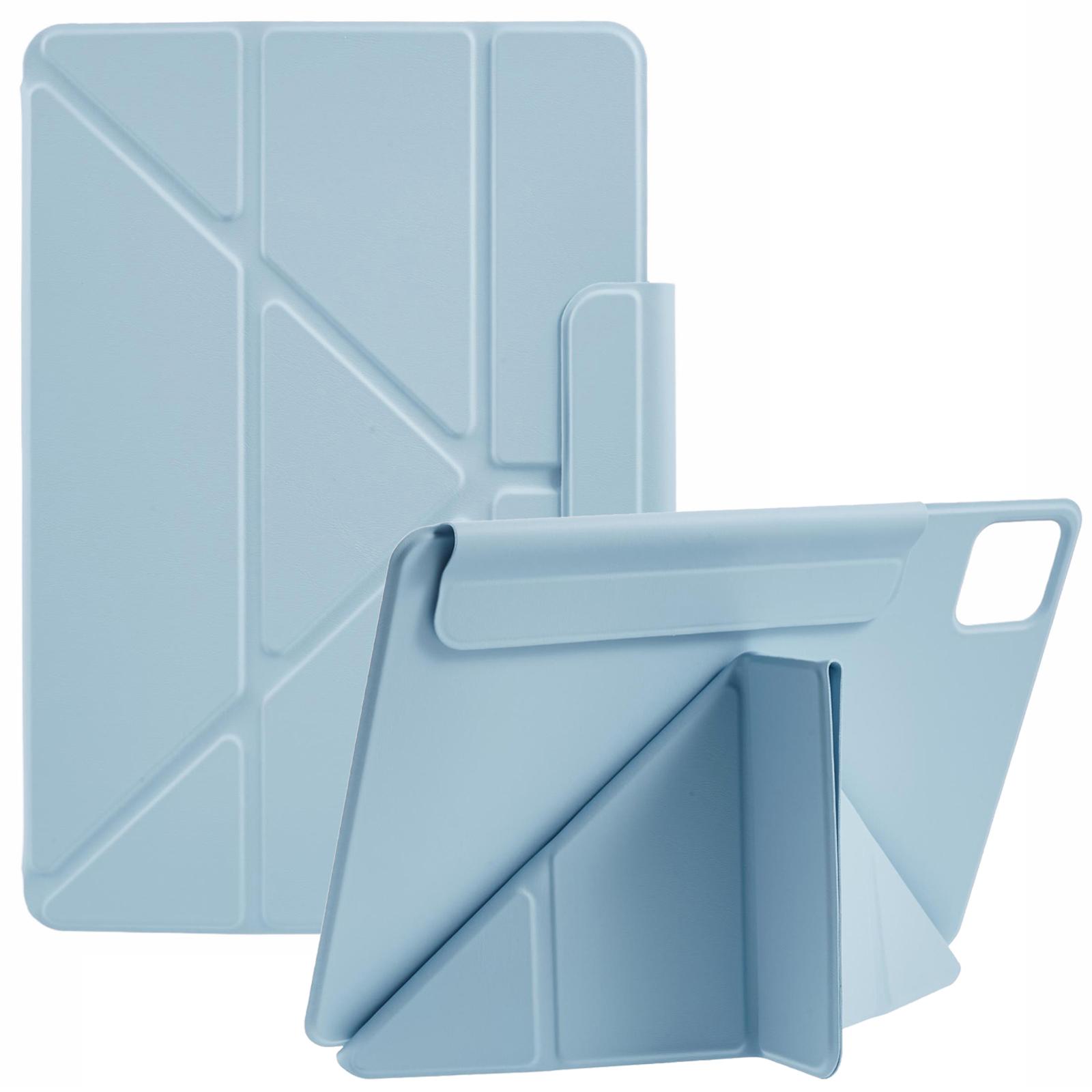 

Для Xiaomi Pad 7 Pro/Pad 7 Чехол ПК+ПУ кожа Подставка-оригами Магнитная обложка для планшета Baby Blue