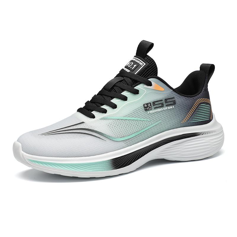 Men's Casual Shoes Shock-proof Comfortable Outdoor Running Fitness Training Sports Shoes Mesh Shoes Tenis Masculino