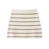 European Style Striped Knitwear for Women - Spring 2026, Short Sleeves