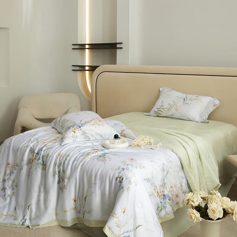 PLOVER Elegant Tencel Lyocell Summer Comforter