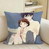 Manga Hananoi-kun to Koi no Yamai Square Sofa Pillow Cover Solid Color Living Room Home Decor Cushion Case