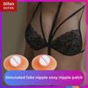 Dufen Silicone Nipple Stickers - Sexy, Natural-Looking Fake Nipples