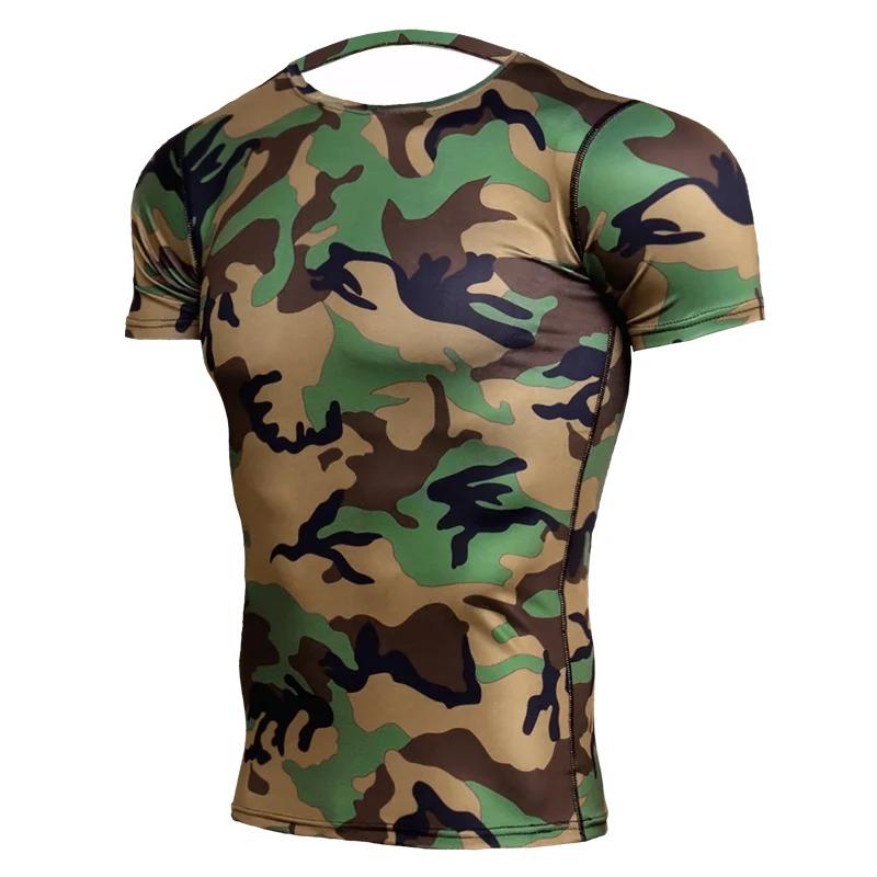Camouflage 3D Printed T-Shirts Men Women Sports Casual Fashion Streetwear Oversized Short Sleeve T Shirt Male Tees Tops Clothing