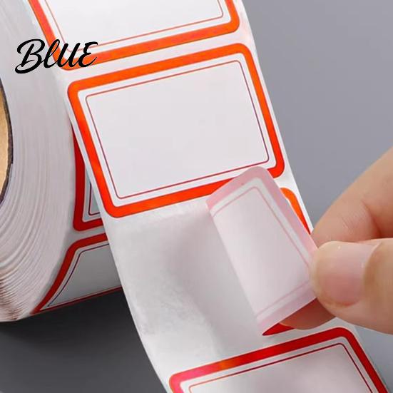 No Residue Labels Name Tags Label Color Stickers 500 Pcs Coding Self-Adhesive Waterproof File Classification Removable for Handwriting Folders