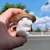 Foodie Hamster Car Desk Decor With Cute Pvc Figurine For Kids Gift And Home Office