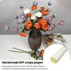 Krepppapier, lebendige Farben, verdicktes Bastelpapier, lichtbeständig, DIY-Papierblumen für Kunstprojekte, Dekorationen