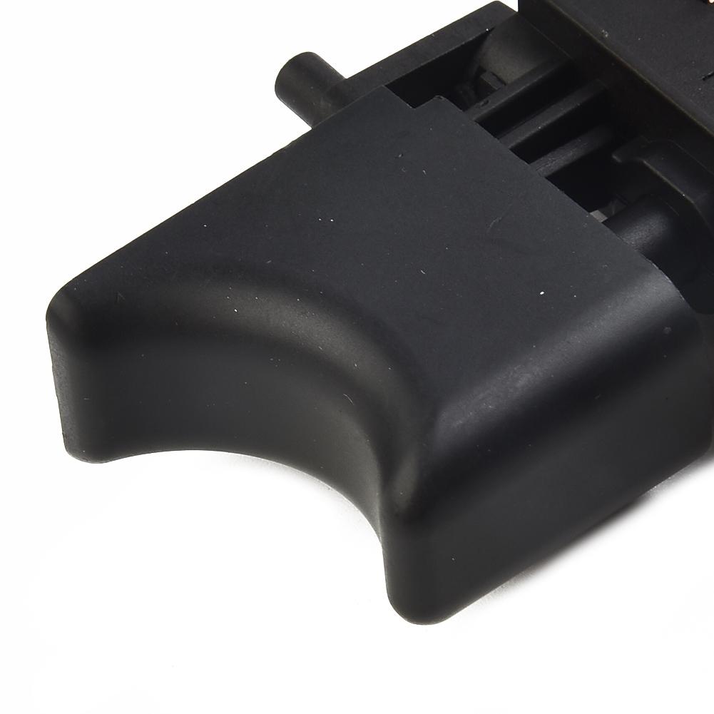 1pc Trigger Switch Electric Cordless 16A 7.2V-24V Push Button With Small Light