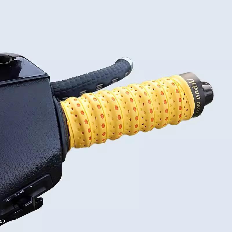

Colorful Non-slip Silicone Handlebar & Brake Grips for Electric Motorcycles - Summer Comfort, Waterproof
