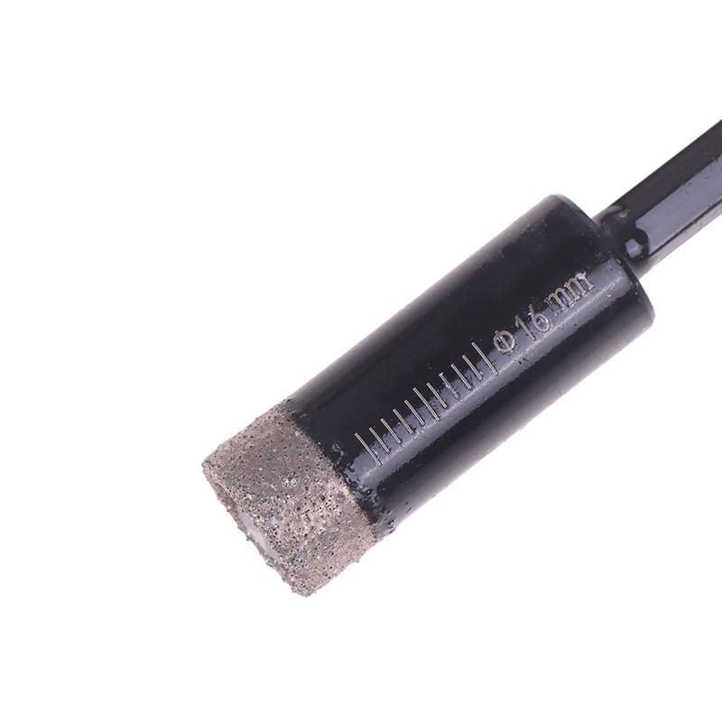 6-16Mm Hexagonal Shank Brazed Dry Ceramic Tile Drill Bit Granite Vitrified Tile Hole Opener Diamond Drill Bit Hole Saw