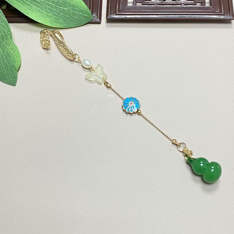 Chinese Fad Cheongsam Lappet Pendant New Chinese Original Retro Style Corsage Ornaments Han Dynasty Tassel Brooch Ornament Accessories