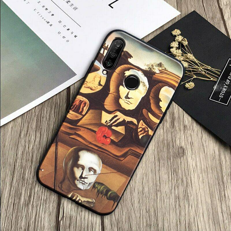 Salvador Dali Painting For Huawei Nova Y91 Y90 Y60 Y70 Y61 Y72 Y73 3i 7i 8i 11 12i 9 10 SE P20 P30 Pro P40 Lite Case
