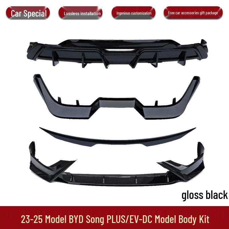 

Compatible Body Kit: 23-25 BYD Song PLUS/EVDC - Front Lip, Rear Lip, Top Wing, Middle Wing